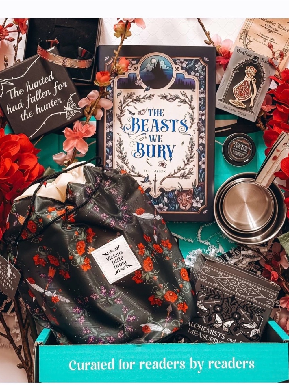 OwlCrate Goodies Set 1: The Beasts We Bury